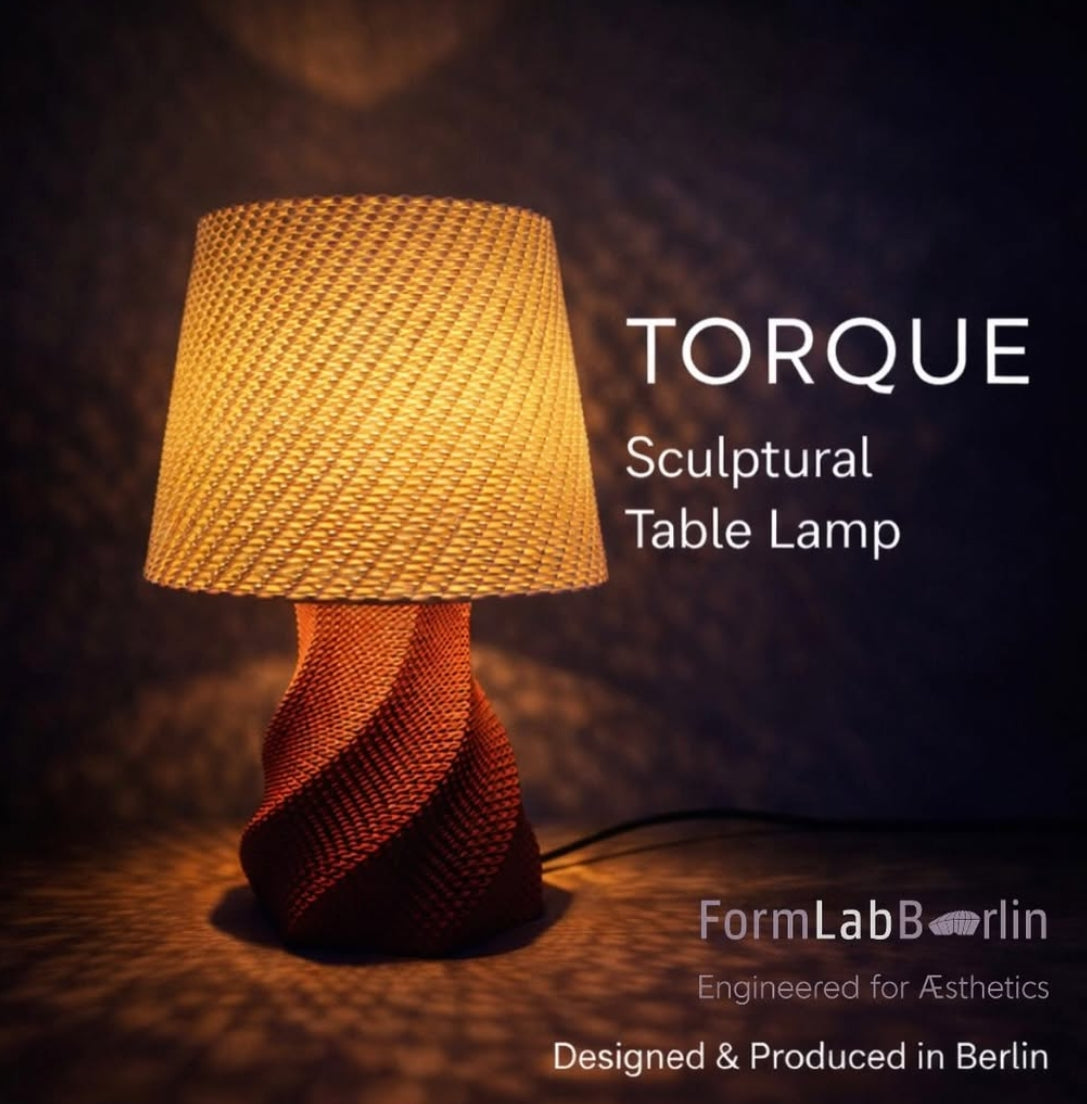 TORQUE — Sculptural Table Lamp