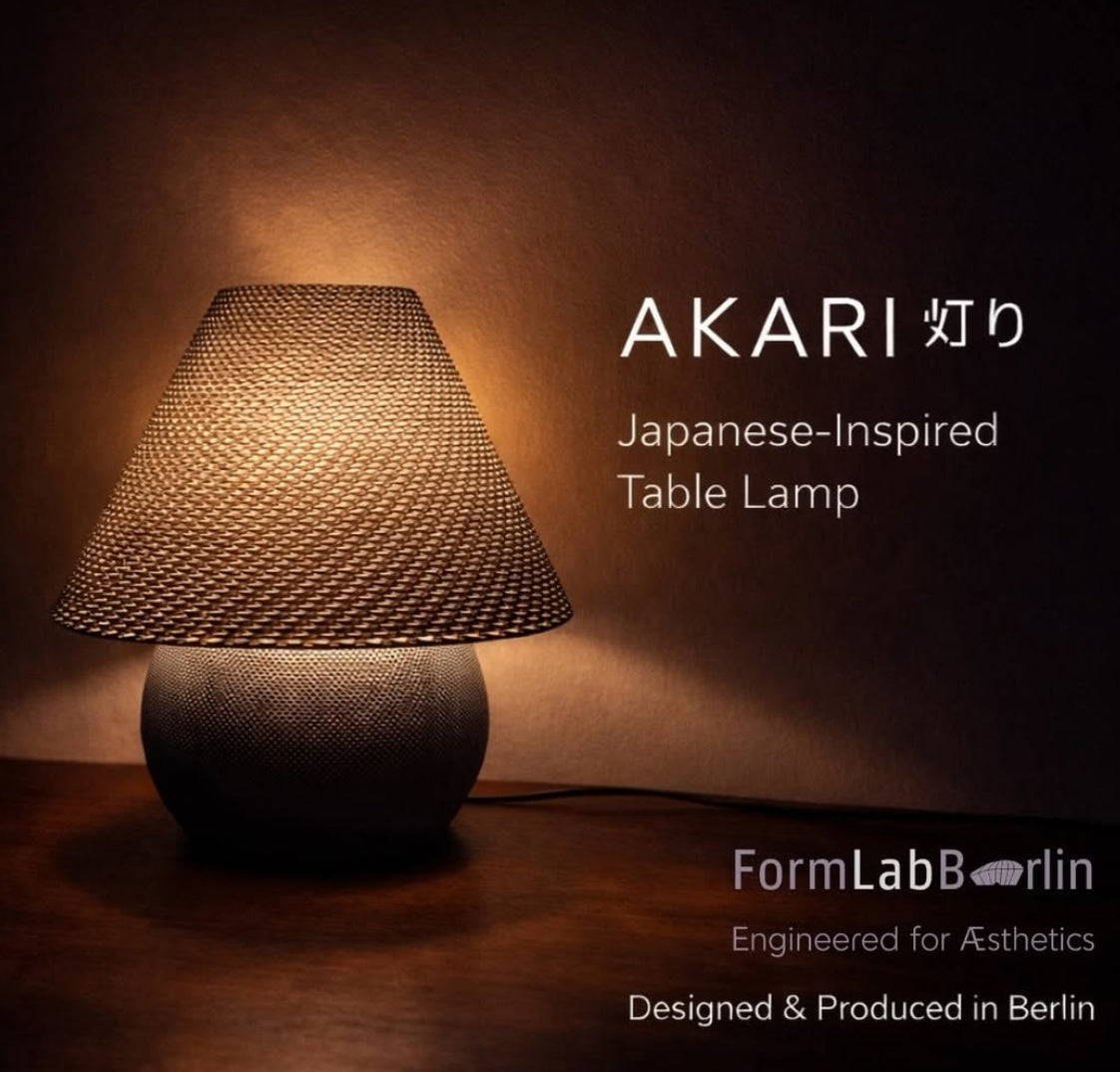 AKARI 灯り- Inspired Table Lamp
