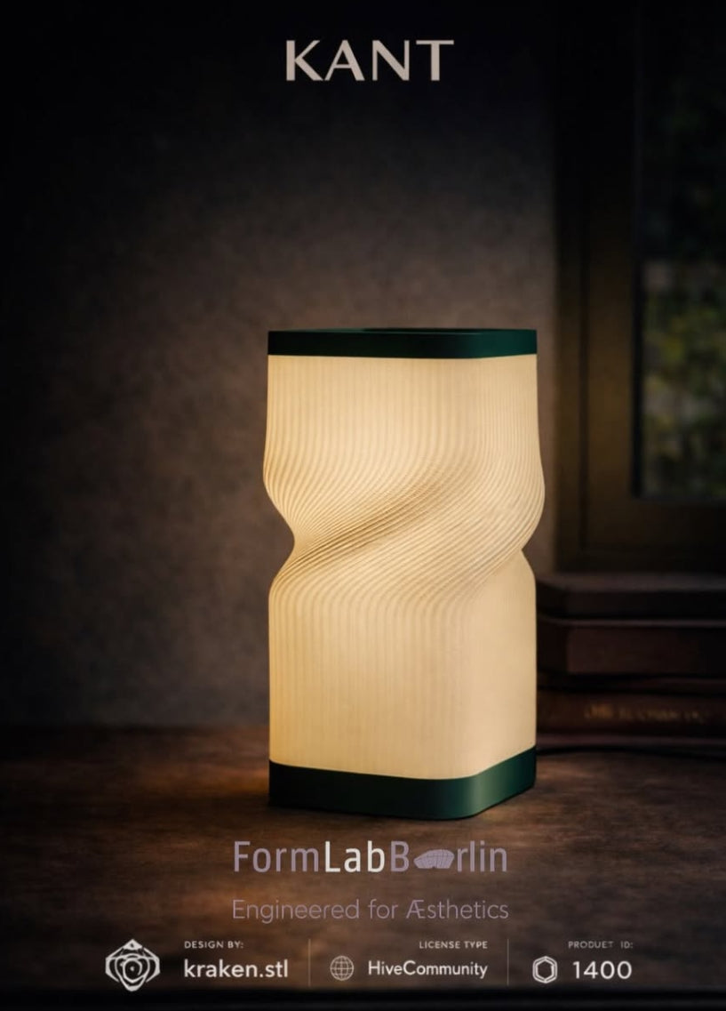 KANT — Sculptural Table Lamp